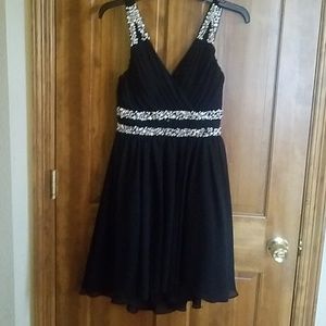 Black homecoming dress